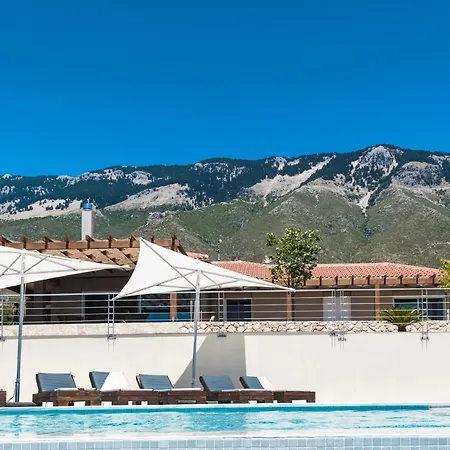 Blue Horizon With Private Pool & Sea View Villa Plateies