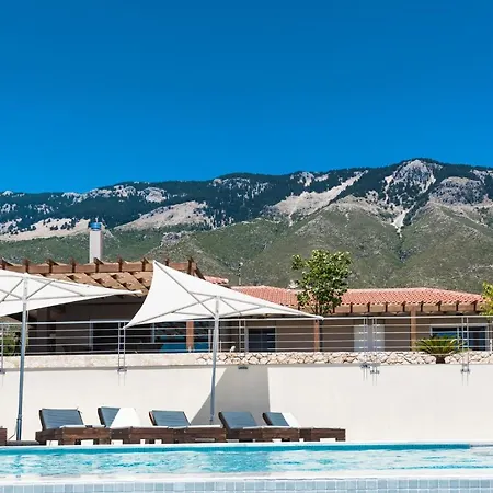 Blue Horizon With Private Pool & Sea View Villa Plateies