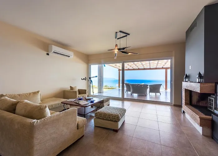 Villa Blue Horizon With Private Pool & Sea View