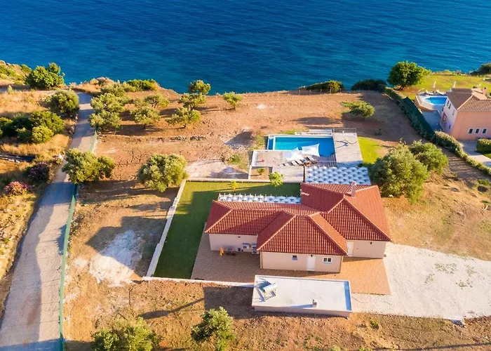 Villa Blue Horizon With Private Pool & Sea View