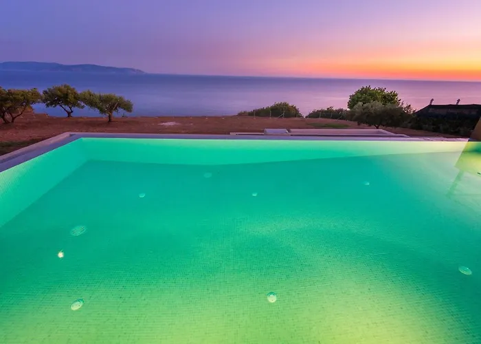 Villa Blue Horizon With Private Pool & Sea View